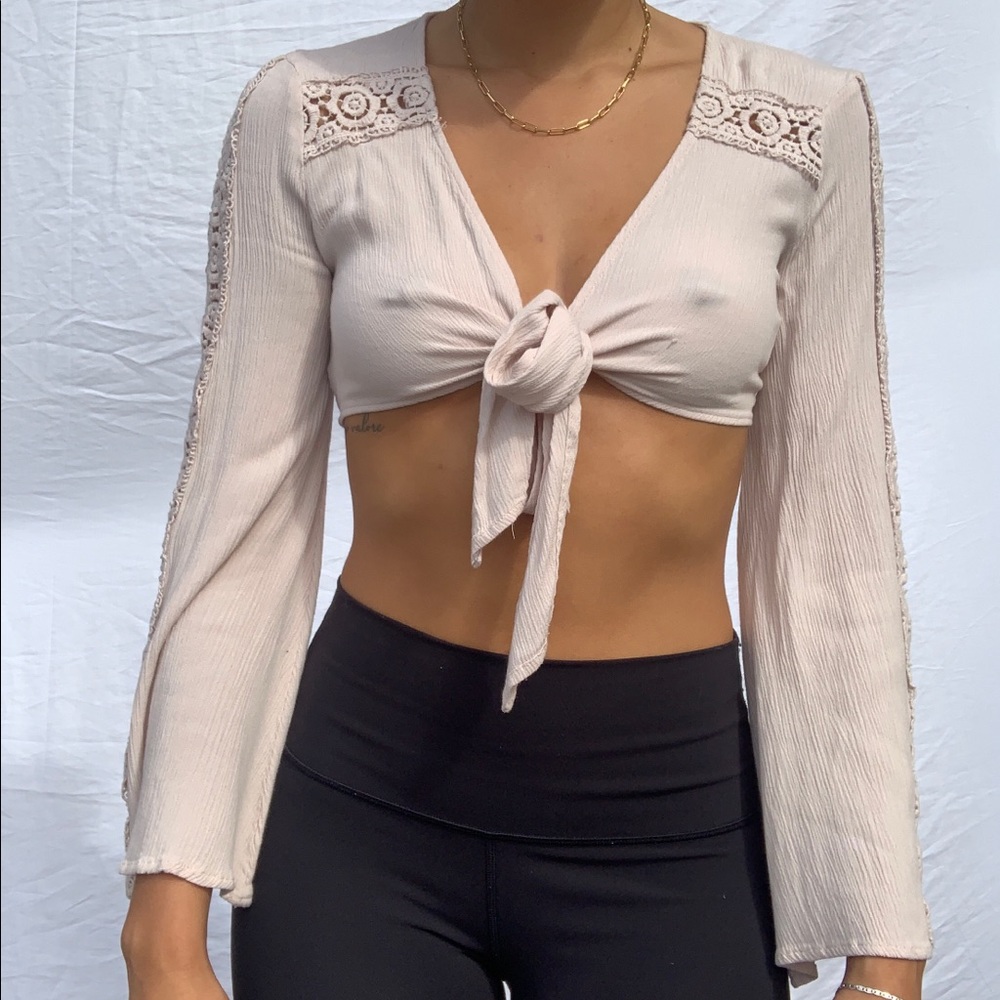 Boho crop top
